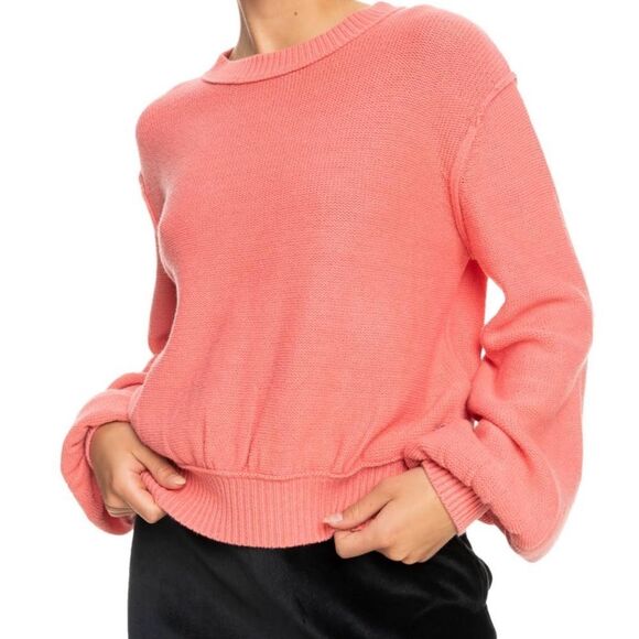 ROXY WOMEN’S SWEATER LOFT MUSIC SIZE SMALL CREW NECK NWT - Picture 1 of 11